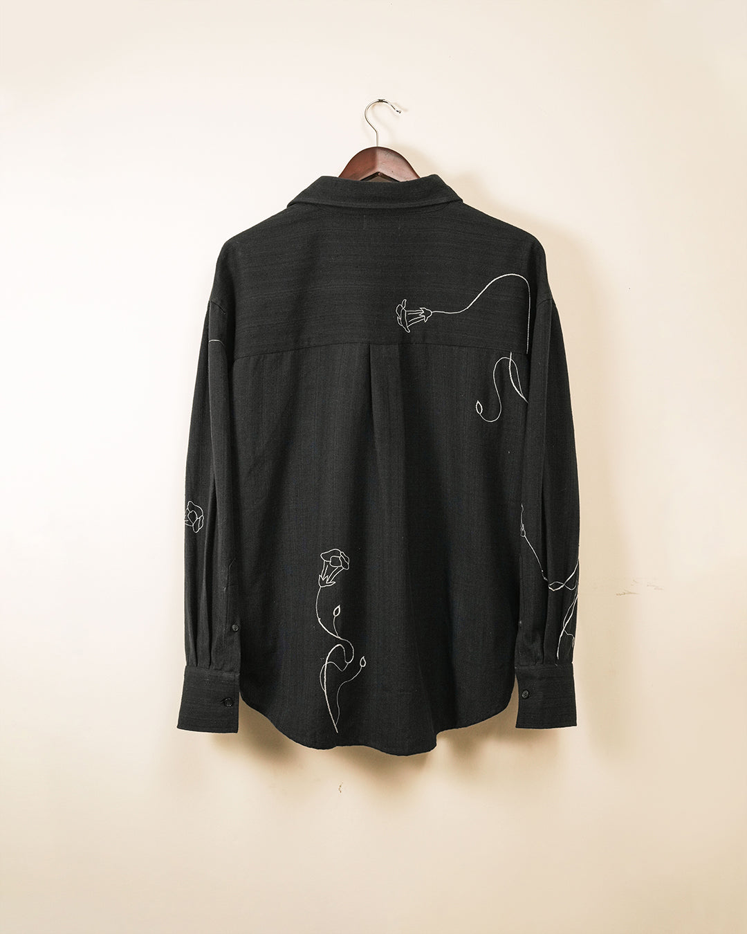 Silver Lining Hand Embroidered Shirt
