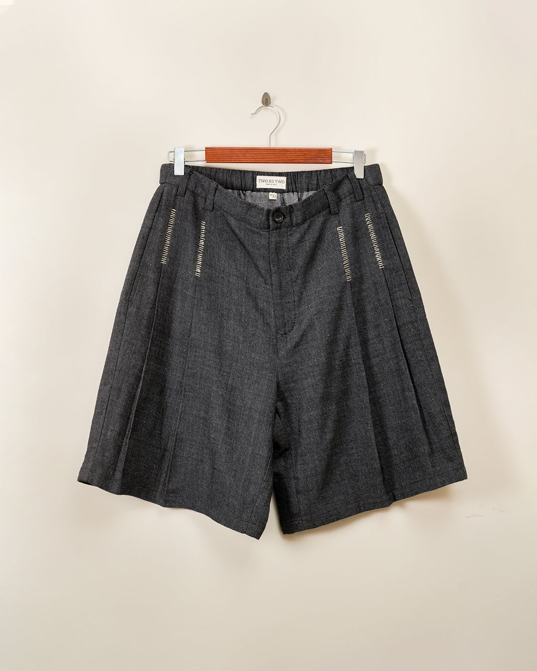 Cholo Handwoven Denim Short