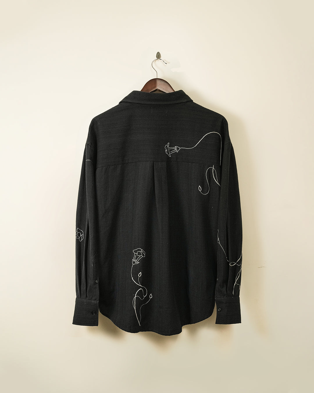 Silver Lining Hand Embroidered Shirt