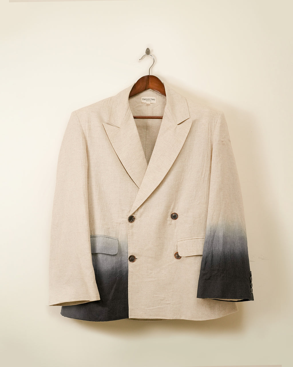 Phi Phi Hand Dyed Linen Blazer