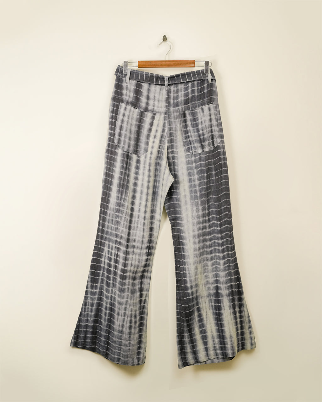 Wah Kaba Shibori Dyed Pleated Trouser
