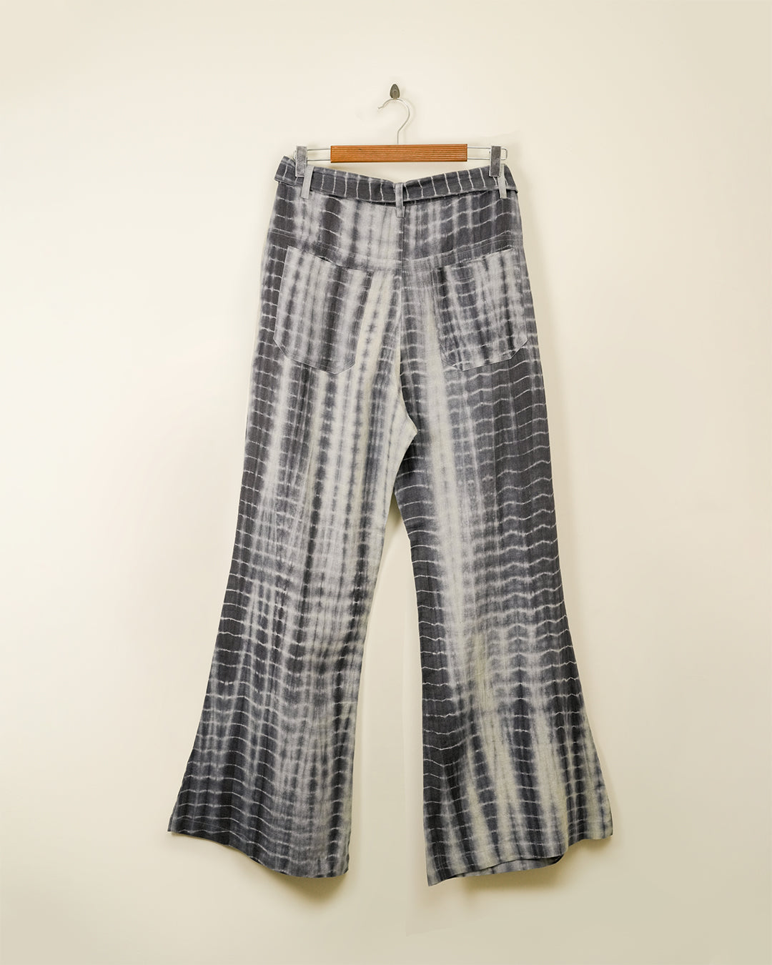 Wah Kaba Shibori Dyed Pleated Trouser
