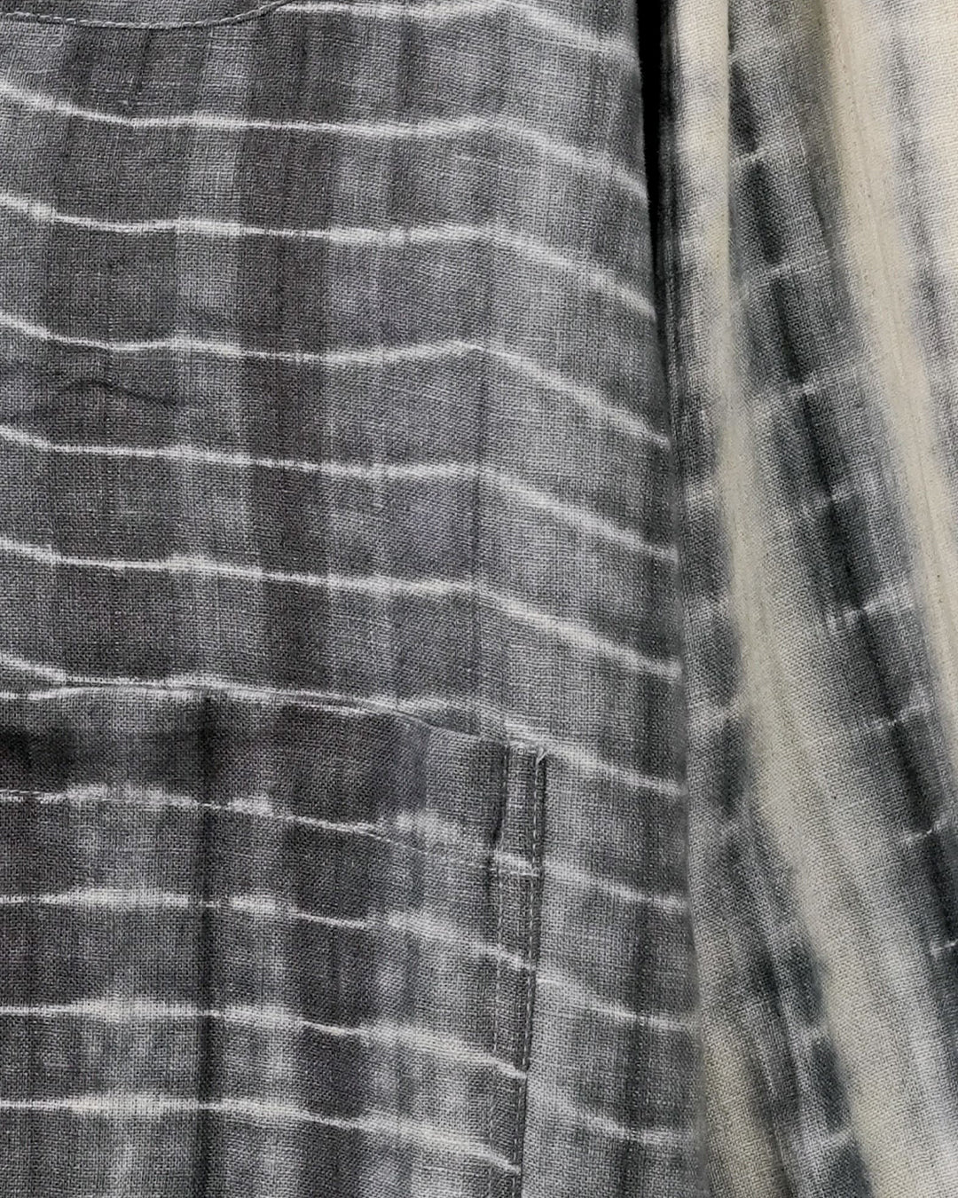 Wah Kaba Shibori Dye Linen Blazer