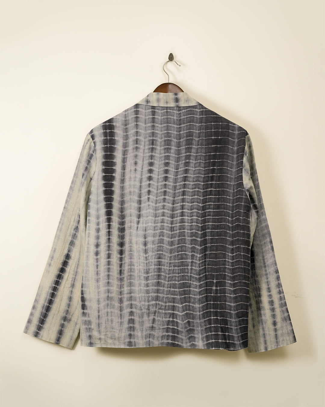 Wah Kaba Shibori Dye Linen Blazer