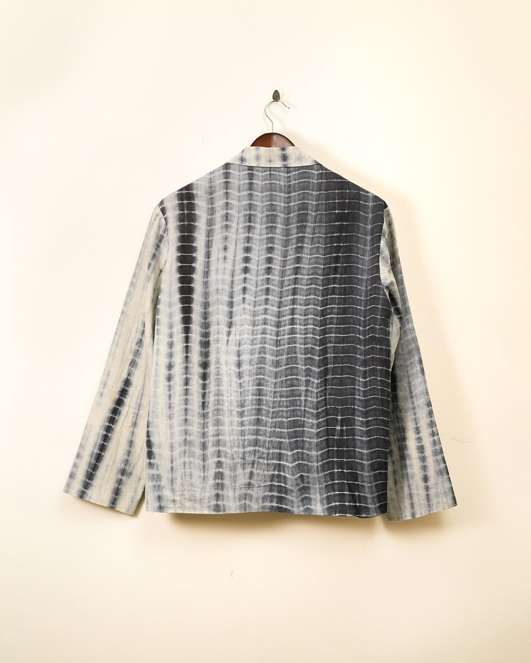 Wah Kaba Shibori Dye Linen Blazer