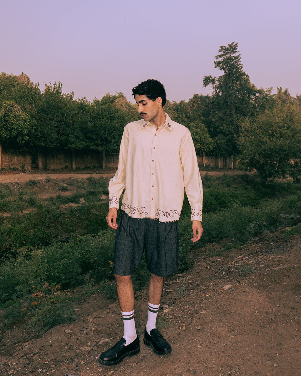 Free Spirit Hand Embroidered Shirt