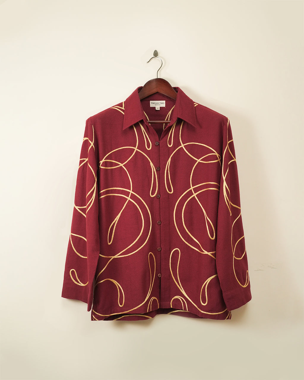 Murshid Hand Embroidered Shirt