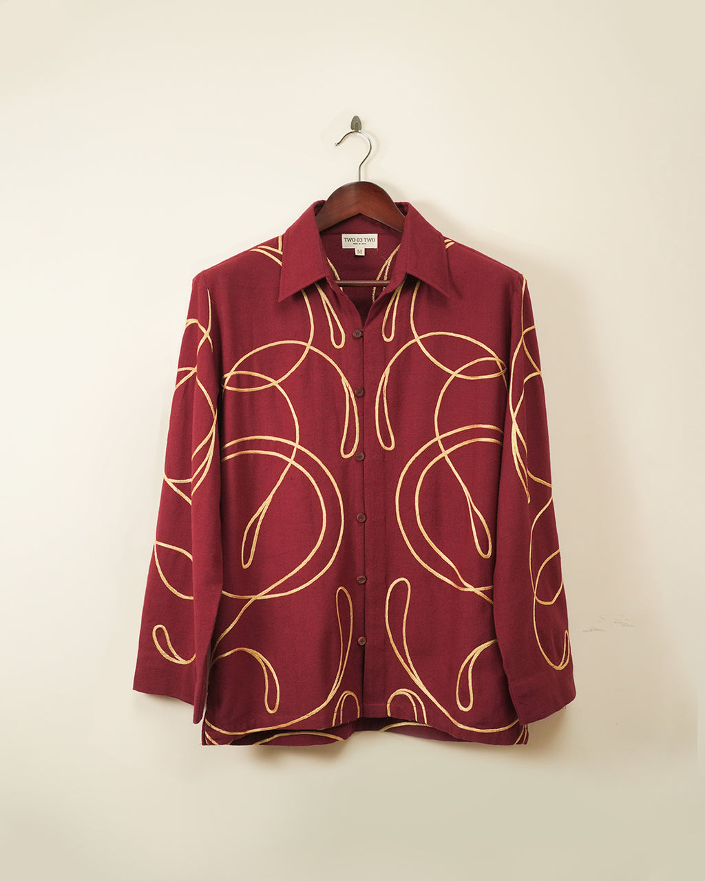 Murshid Hand Embroidered Shirt