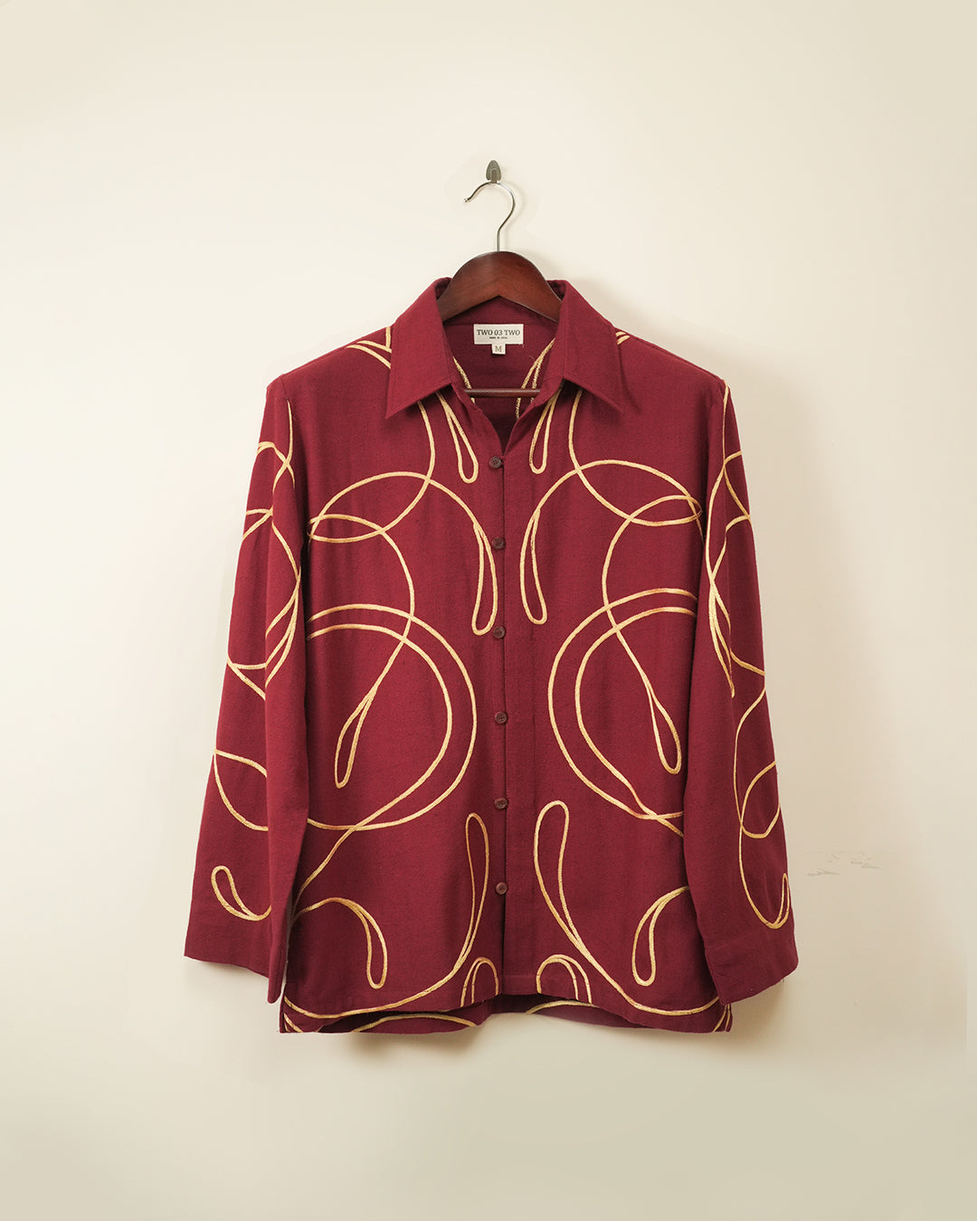 Murshid Hand Embroidered Shirt