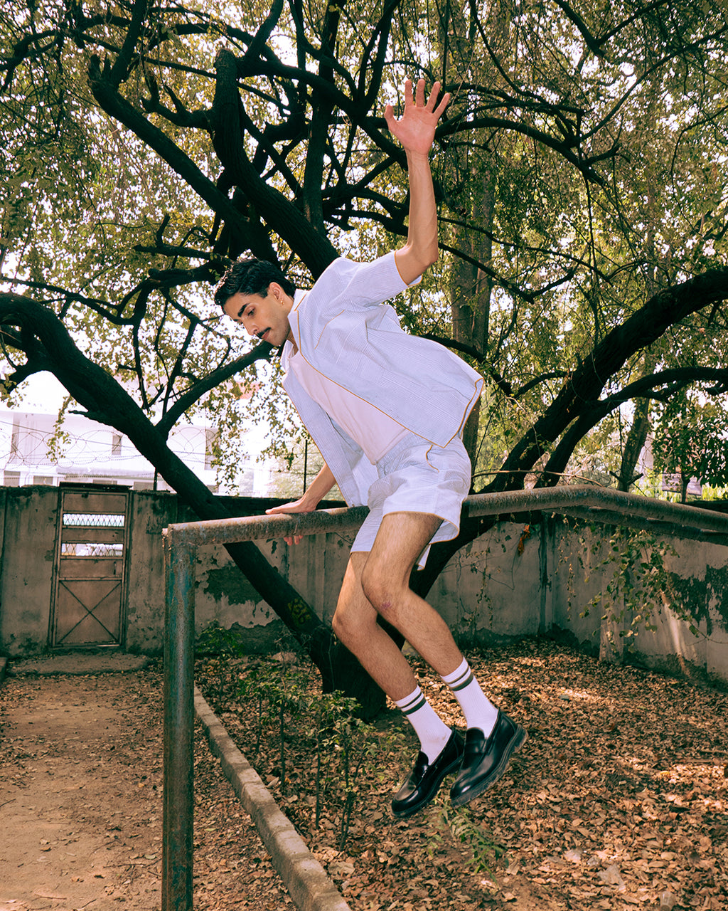 Chippa Block Print Camp Shirt