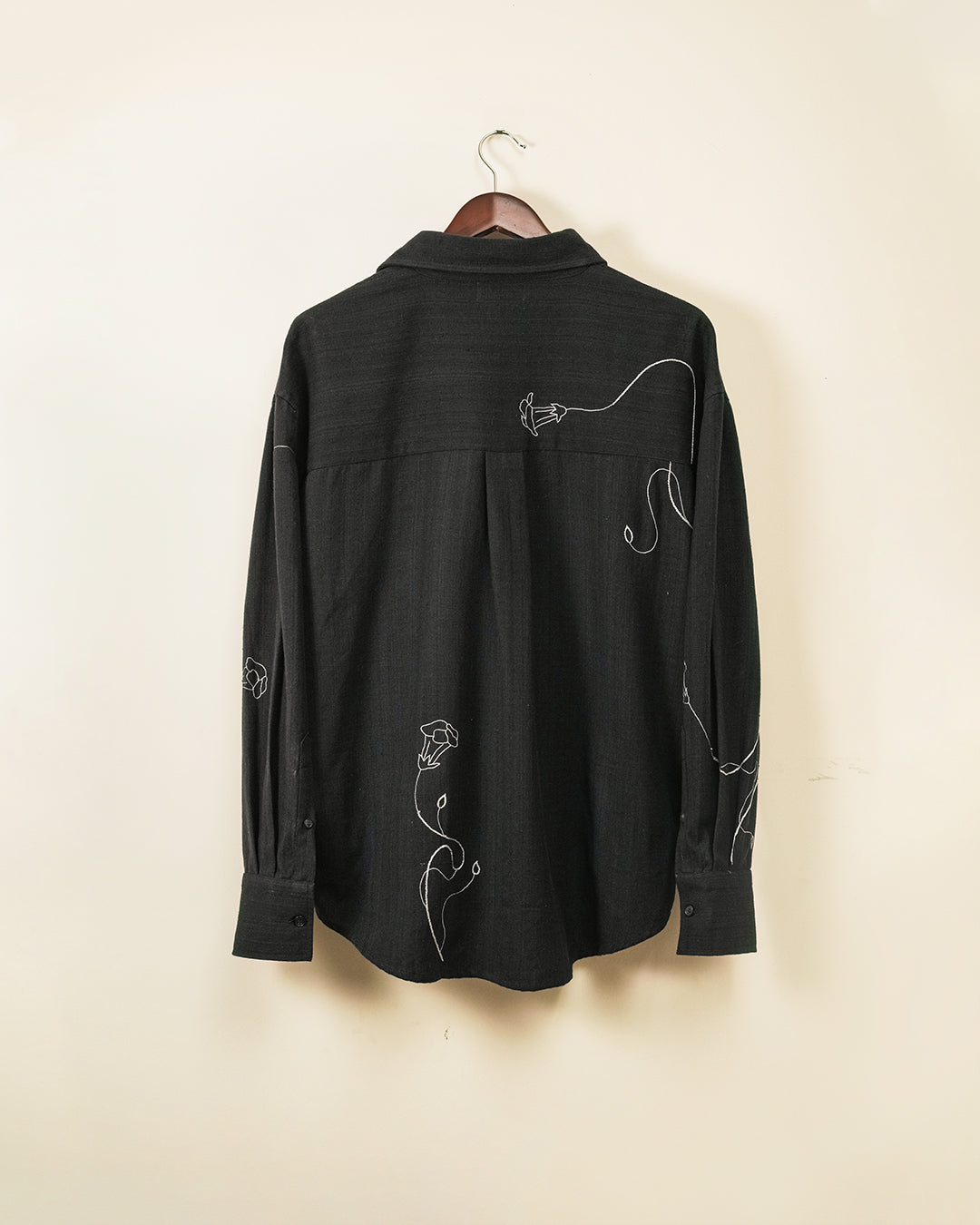 Silver Lining Hand Embroidered Shirt