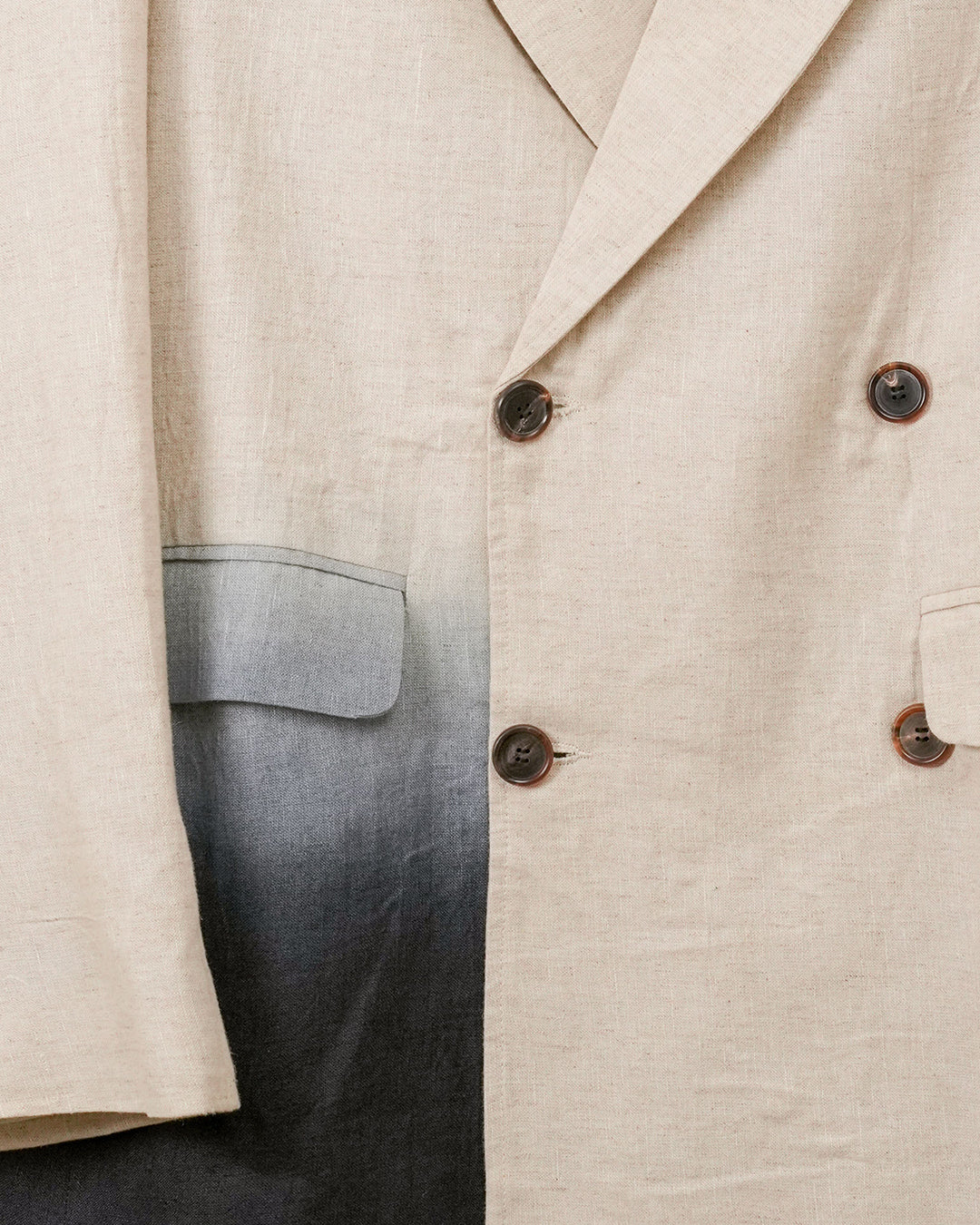 Phi Phi Hand Dyed Linen Blazer