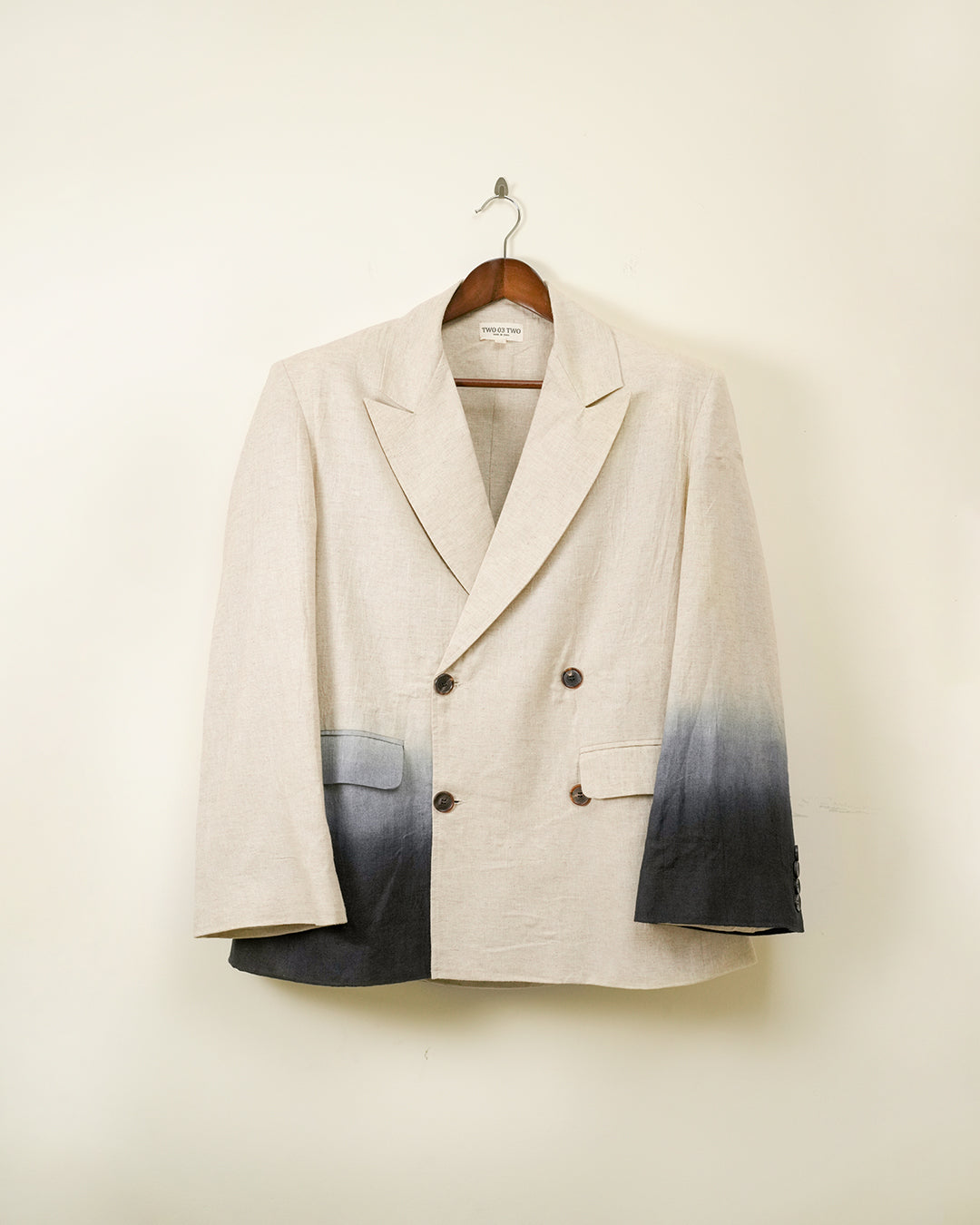 Phi Phi Hand Dyed Linen Blazer