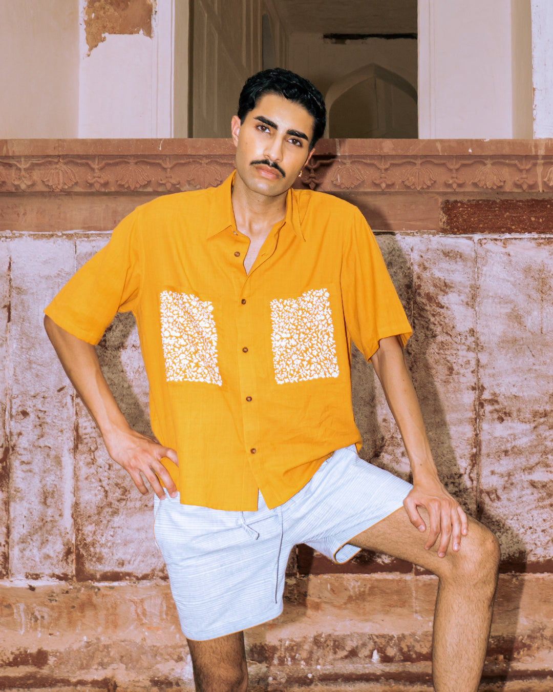 Tranquil Block Print Shirt