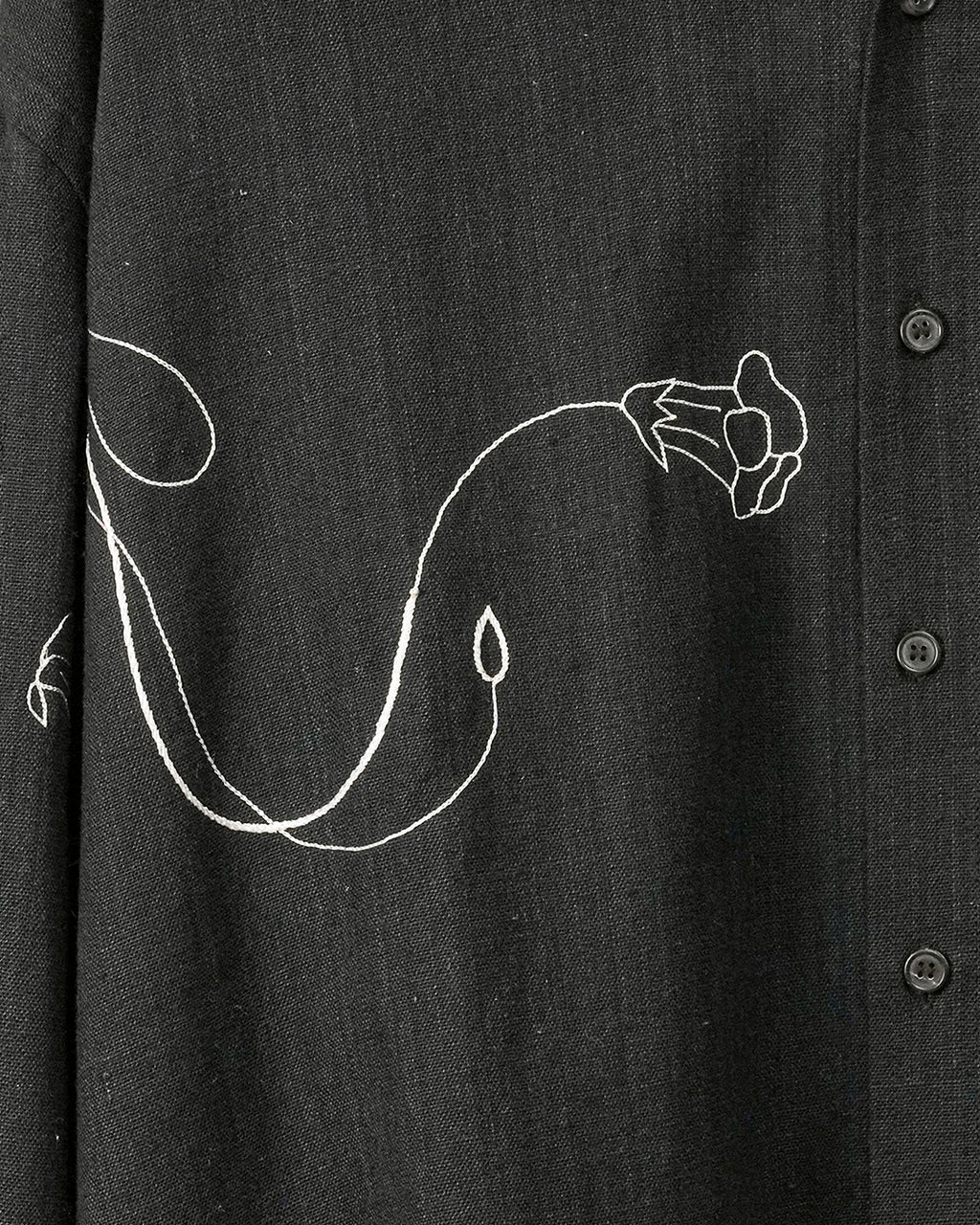 Silver Lining Hand Embroidered Shirt