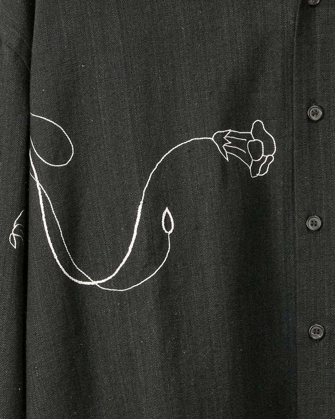 Silver Lining Hand Embroidered Shirt