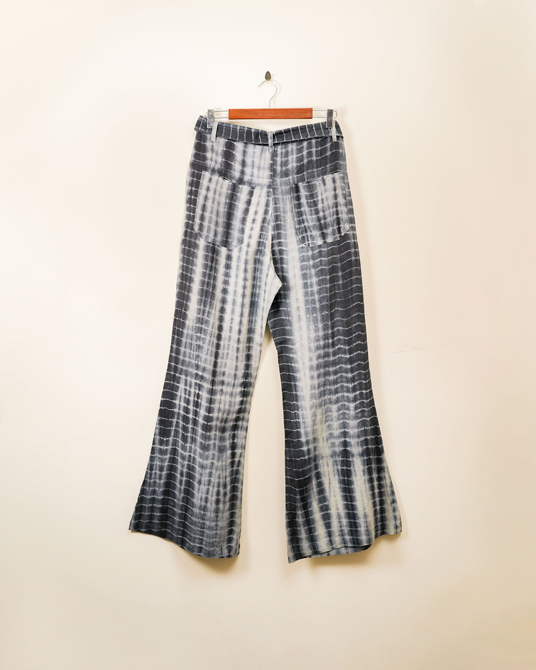Wah Kaba Shibori Dyed Pleated Trouser