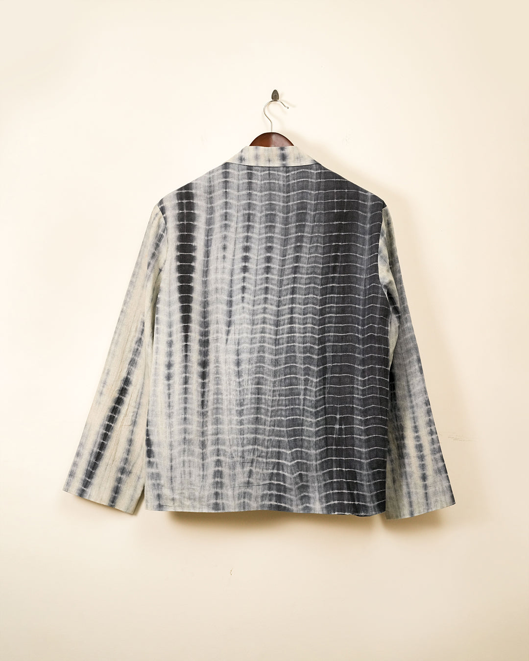 Wah Kaba Shibori Dye Linen Blazer