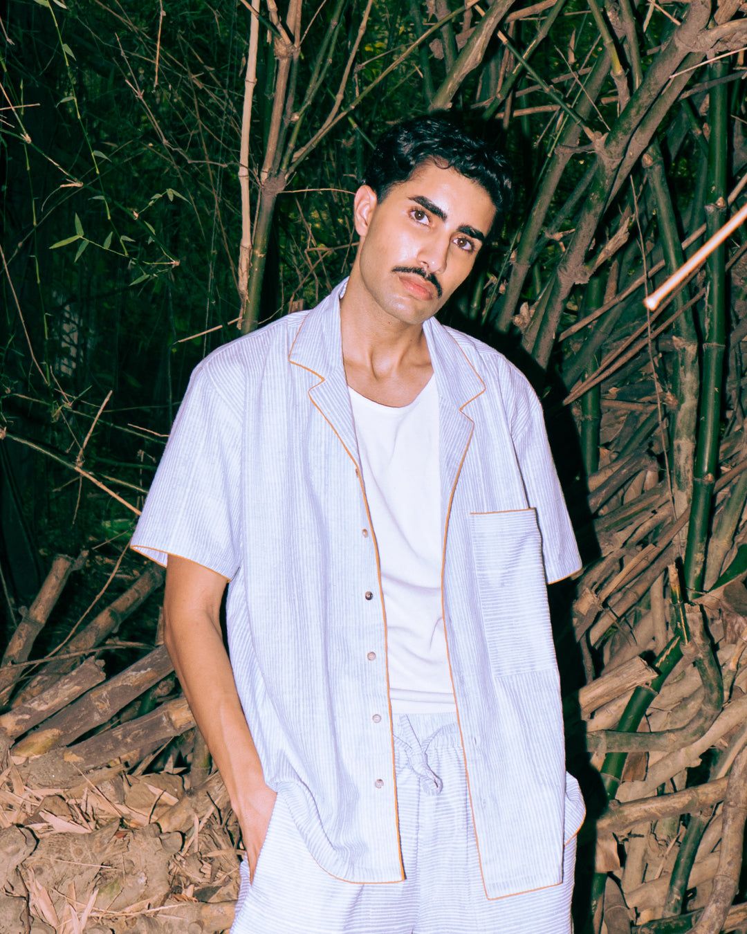 Chippa Block Print Camp Shirt