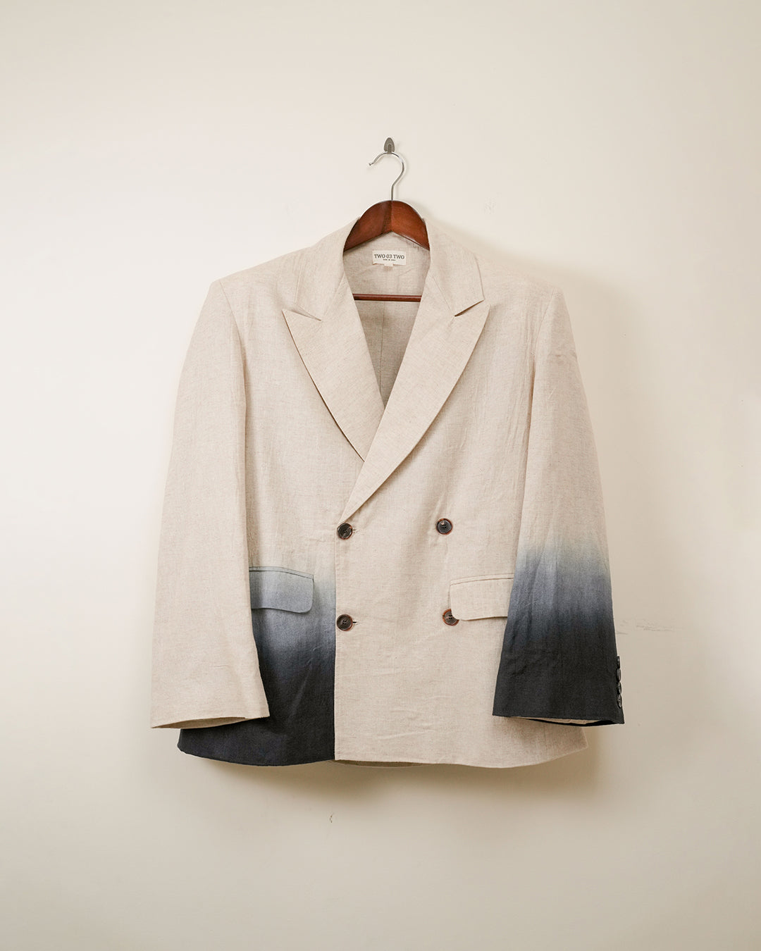 Phi Phi Hand Dyed Linen Blazer