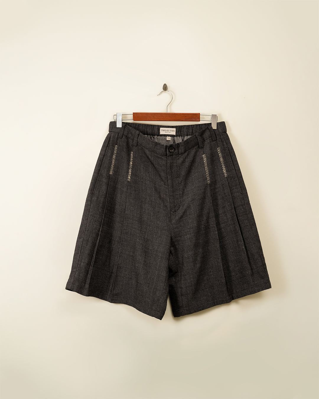Cholo Handwoven Denim Short