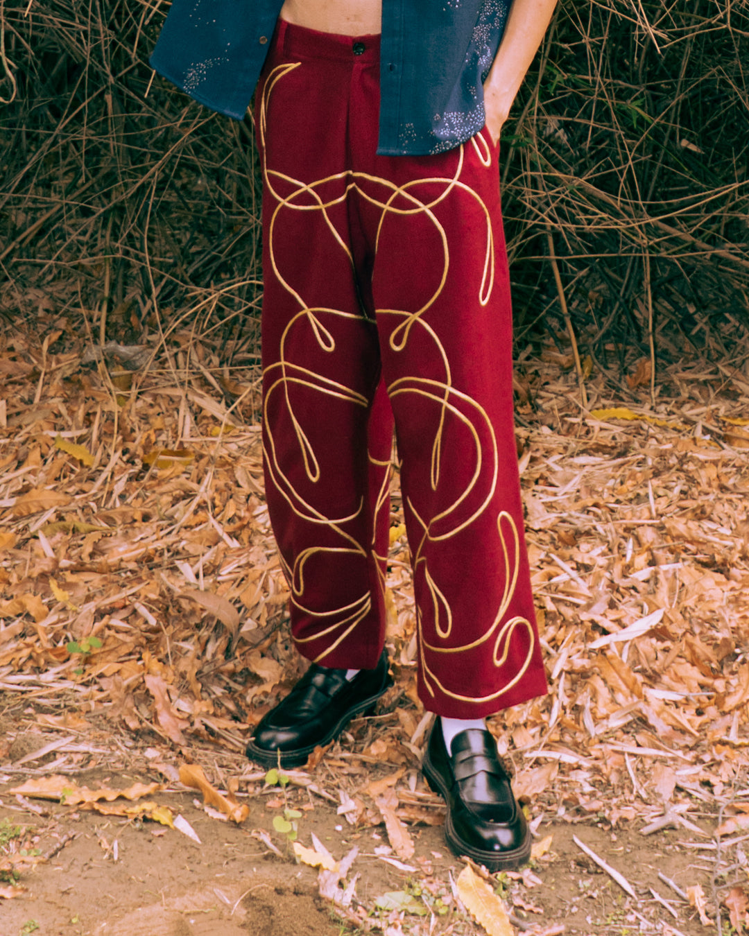 Murshid Handwoven Aari Trouser