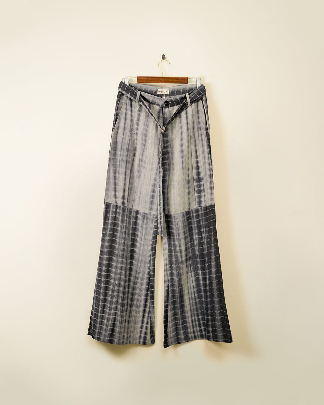 Wah Kaba Shibori Dyed Pleated Trouser